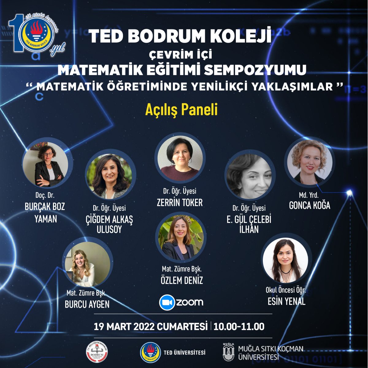 MATEMATİK SEMPOZYUMU AÇILIŞ PANEL POST-01